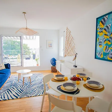 -la Terrasse- T2 Avec Terrasse Vue كونكارنو